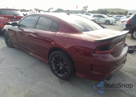 2021 Dodge Charger Scat Pack Rwd from USA, damaged, VIN 2C3CDXGJ8MH503726